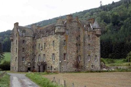 El Castillo de Menzies, en Weem El Castillo de Menzies, en Weem