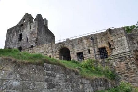 El castillo de Ravenscraig, al este de Kirkcaldy El castillo de Ravenscraig, al este de Kirkcaldy