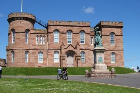El histórico castillo de Inverness El histórico castillo de Inverness
