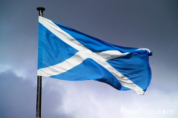 La bandera de Escocia, historia y curiosidades