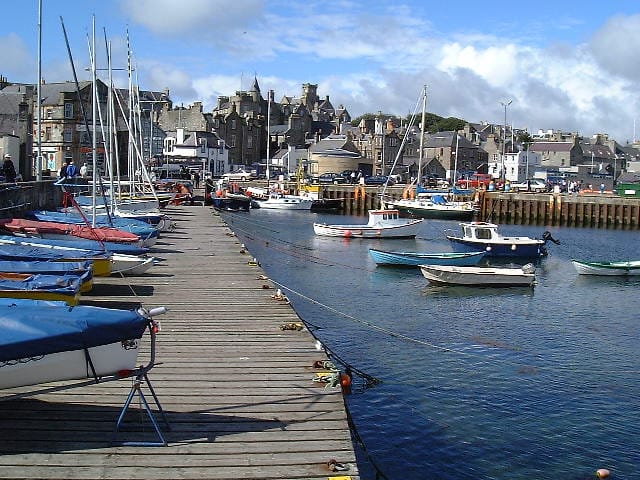 Lerwick, la capital de las Islas Shetland