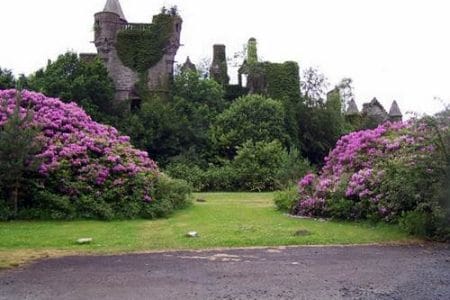 Buchanan Castle, un castillo olvidado en un campo de golf