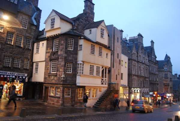 Casa de John Knox por N-Chadwick en Edimburgo