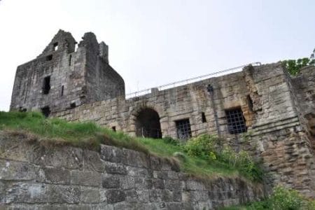 El castillo de Ravenscraig, al este de Kirkcaldy