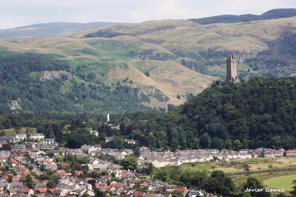 El monumento a William Wallace, en Stirling El monumento a William Wallace, en Stirling