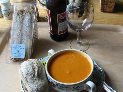 Un almuerzo ligero en Escocia Un almuerzo ligero en Escocia