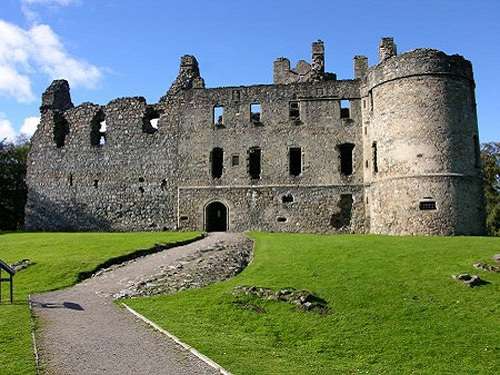 El Castillo de Balvenie, en Dufftown El Castillo de Balvenie, en Dufftown