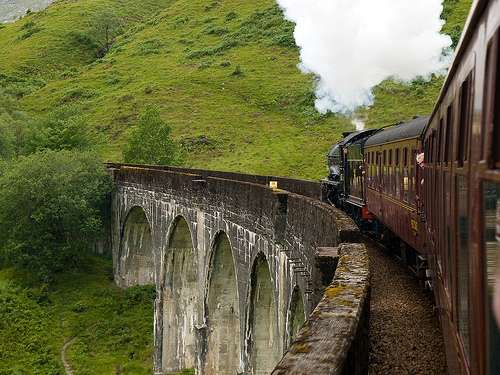 El tren de Harry Potter, en Inverness