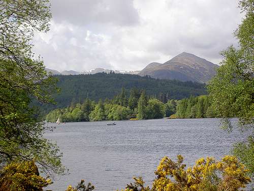 El imponente camino de Great Glen Way El imponente camino de Great Glen Way