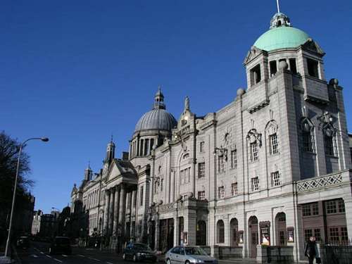 Teatro de Su Majestad, patrimonio en Aberdeen