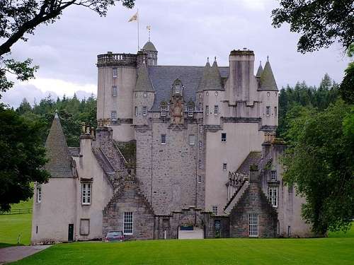 Castillo de Fraser, en el condado de Aberdeenshire Castillo de Fraser, en el condado de Aberdeenshire
