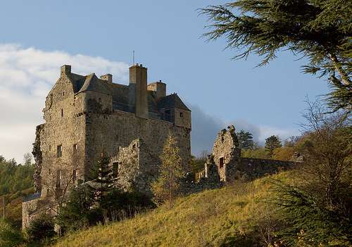 Los desamores del castillo de Neidpath