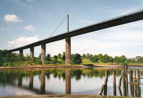 El Puente de Erskine en Glasgow